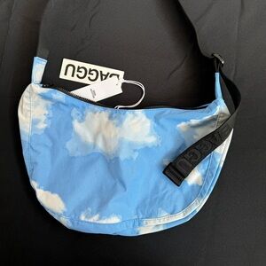 Baggu Medium Clouds Crescent Bag